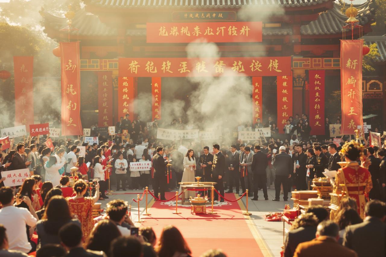 爆料91 - 李某某新剧开机仪式引万人空巷，粉丝应援场面壮观